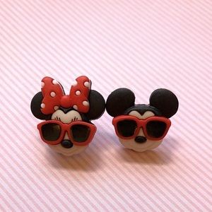 Mickey Minnie Earrings - Mickey & Minnie Mouse